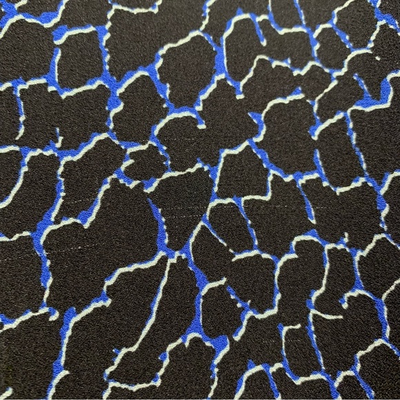 Proenza Schouler Silk Short Sleeve Printed Top - Size 10 - Picture 5 of 9